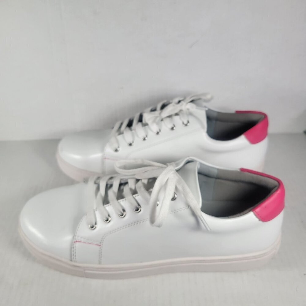 Ruby Label Women White Lace Up Casual Shoes Sneakers Size 42 US 9/9.5